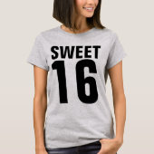 SWEET 16 T-shirts (Voorkant)