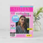 Sweet 16 | Tijdschrift Kaart (Staand voorkant)