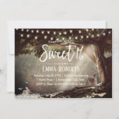 Sweet 16  Tree String Lights Woodland Kaart (Voorkant)