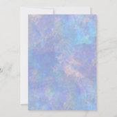 Sweet 16 Tropische palmboom Elegant Waterverf Kaart (Achterkant)