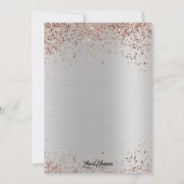 Sweet 16 uitnodiging op zaterdag (Achterkant)