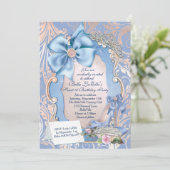 Sweet 16 Uitnodigingen van de Quinceanera Party (Staand voorkant)