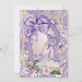 Sweet 16 Uitnodigingen van de Quinceanera Party (Achterkant)