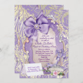 Sweet 16 Uitnodigingen van de Quinceanera Party (Voorkant / Achterkant)