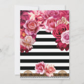 Sweet 16 Uitnodigingen van de Quinceanera Party (Achterkant)