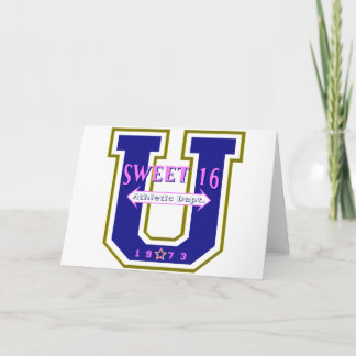 Sweet 16 University Athletic Department