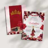 Sweet 16 Valentijn 16e verjaardagsfeestje Kaart