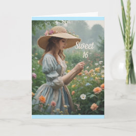  Sweet 16 Verjaardag Kaart
