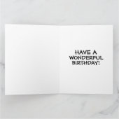 SWEET 16 VERJAARDAG KAT WENSKAART KAART (Binnen)