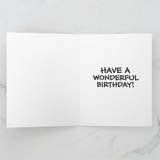 SWEET 16 VERJAARDAG KAT WENSKAART KAART (Binnen)