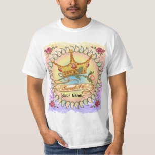 Sweet 16 Verjaardag Prinses T-shirt