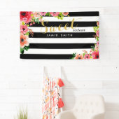 Sweet 16 verjaardagsbanner spandoek (Insitu)