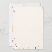 Sweet 16 Verjaardagsfeest I Balloons Kaart (Achterkant)