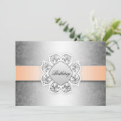 Sweet 16 verjaardagsuitnodiging kaart (Staand voorkant)