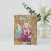 Sweet 16 VTuber Anime Kaart (Staand voorkant)