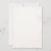 Sweet 16 Waterverf Roze Bloemen Girly Verjaardag Kaart (Achterkant)