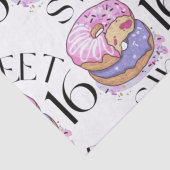 Sweet 16-weefselpapier tissuepapier (Detail)