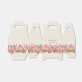 Sweet 16 Wildflowers Verjaardagsfeest Roze  Bedankdoosjes (Uitgevouwen)