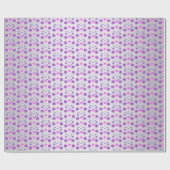 Sweet 16 Winter Sneeuwvlok Verjaardag Cadeaupapier (Vlak)