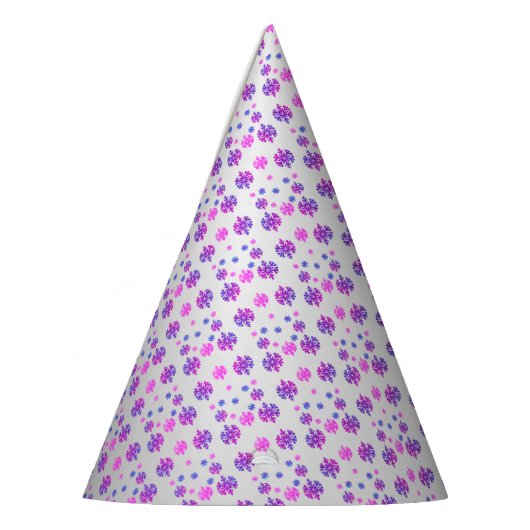 Sweet 16 Winter Sneeuwvlok Verjaardag Feesthoedjes (Links)