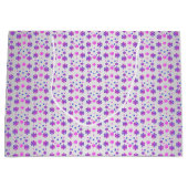 Sweet 16 Winter Sneeuwvlok Verjaardag Groot Cadeauzakje (Voorkant)