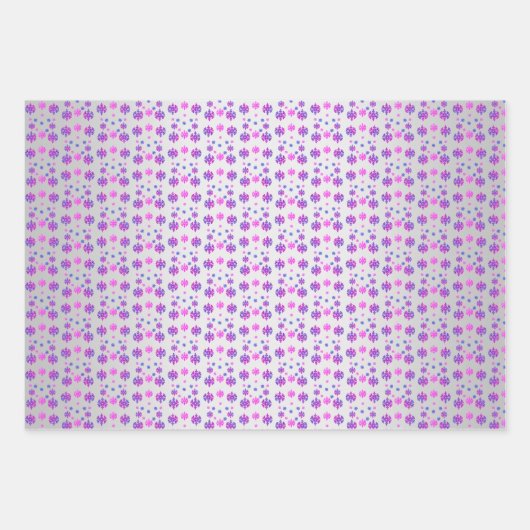 Sweet 16 Winter Sneeuwvlok Verjaardag Inpakpapier Vel (Voorkant)