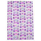 Sweet 16 Winter Sneeuwvlok Verjaardag Medium Cadeauzakje (Voorkant)