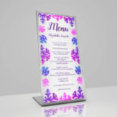 Sweet 16 Winter Sneeuwvlok Verjaardag Menu