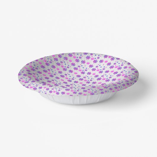 Sweet 16 Winter Sneeuwvlok Verjaardag Papieren Kommen (Gebogen)