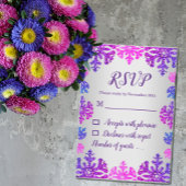 Sweet 16 Winter Sneeuwvlok Verjaardag RSVP Kaartje