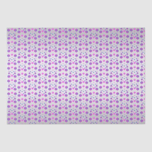 Sweet 16 Winter Sneeuwvlok Verjaardag Tissuepapier (Voorkant)