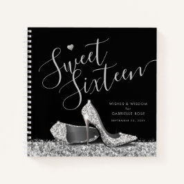 Sweet 16 Wis Wisdom Advice Party Guest Book Notitieboek