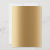 Sweet 16 Zestien 'Birthday' Gold Waterverf Kaart (Achterkant)