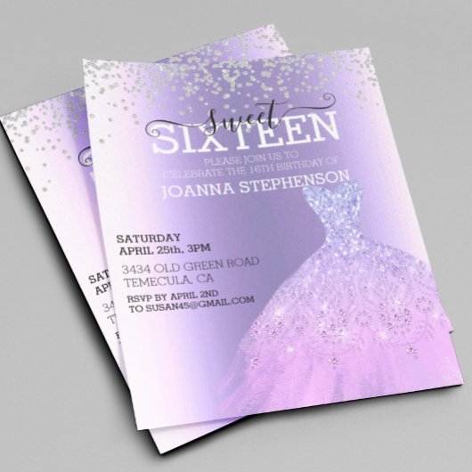 Sweet 16 Zestien Dress Diamonds