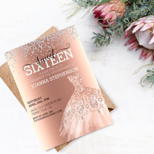 Sweet 16 Zestien Dress Diamonds Kaart