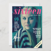 Sweet 16 Zestien Hoesje van het Tijdschrift Foto U Kaart (Voorkant)