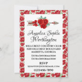 Sweet 16 - Zie Achterkant  Uitnodiging (Achterkant)