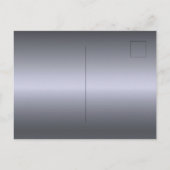 Sweet 16 zilverglitter tiara uitnodiging briefkaart (Achterkant)