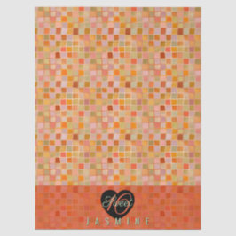 Sweet 16 zwarte hart tiener meisje tissuepapier