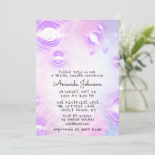 Sweet 16e 15e Futuristic Spark Pink Holografen Kaart (Staand voorkant)