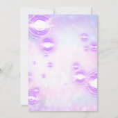 Sweet 16e 15e Futuristic Spark Pink Holografen Kaart (Achterkant)