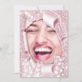 Sweet 16e 15e Vrijgezellenfeest 3D Roos Afstuderen Kaart (Voorkant)