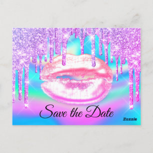 Sweet 16e Vrijgezellenfeest Quinceanera Pink Girly Briefkaart