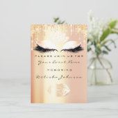 Sweet 16th 15th Gold Quinceanera Royal Princess Kaart (Staand voorkant)