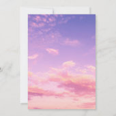 Sweet 16th Birthday Card Invitation Kaart (Achterkant)