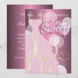 Sweet 16th Birthday Party Kaart