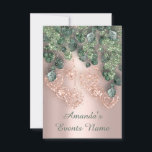 Sweet 16th Birthday Party Vrijgezellenfeest Mint Kaart<br><div class="desc">Een speciale dag! FlorenceKdesig</div>