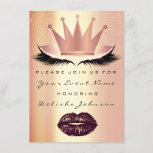 Sweet 16th Bridal Quinceanera Kiss Princess Roos Kaart