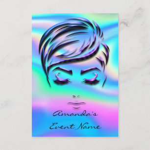 Sweet 16th Bridal Show Holograaf Unicorn Roze gezi Kaart