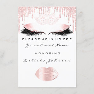 Sweet 16th Drips roze Quinceanera Royal Princess Kaart